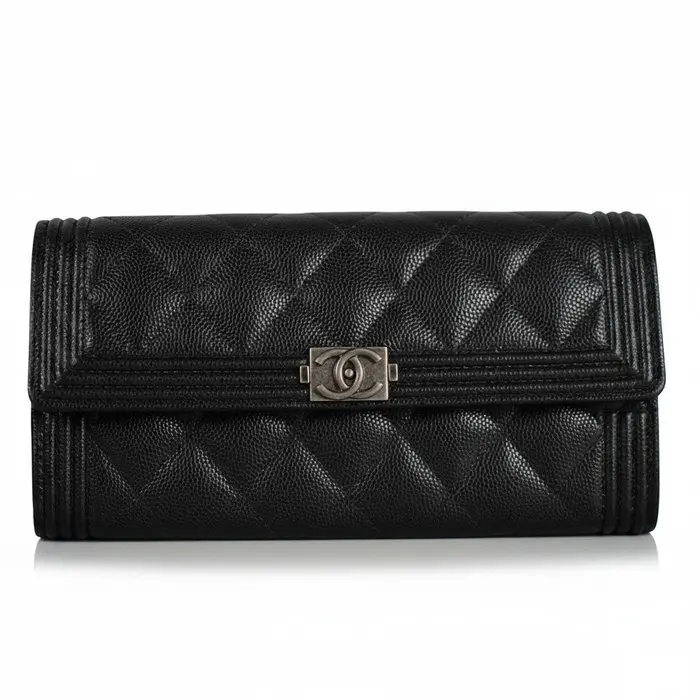 Chanel - Boy Long Flap Wallet - Wallet
