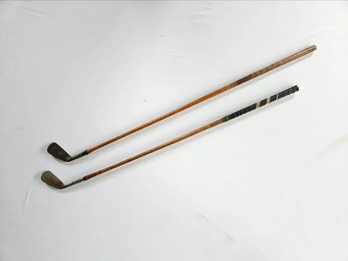 Twee golfclubs