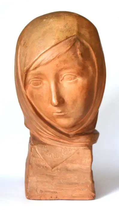 Fernand Gysen (1879-1943) - Figure - Cendrillon - Terracotta