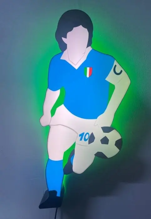 Marco Lodola (1955) - Maradona