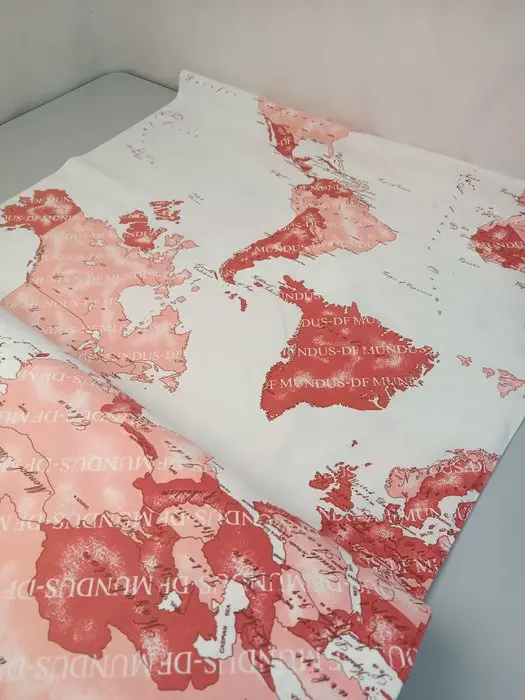 Textile - 600 cm - 160 cm - Printed Panama cotton