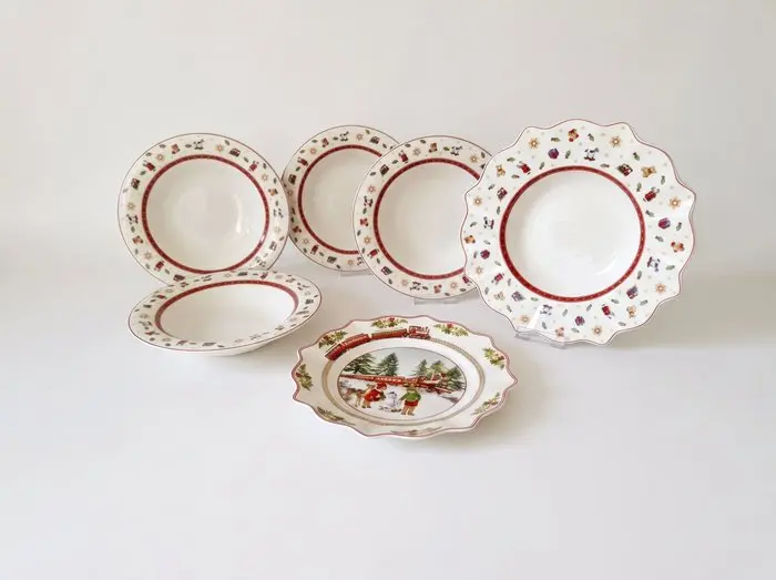 Villeroy & Boch - - 6-teiliges Weihnachtsservice „Toy’s...