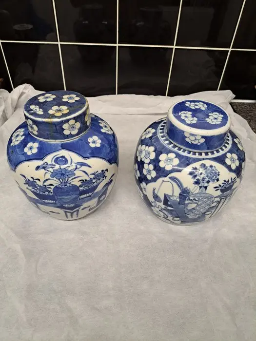 Ginger jar (2) - Ceramic - Chinese ginger jar