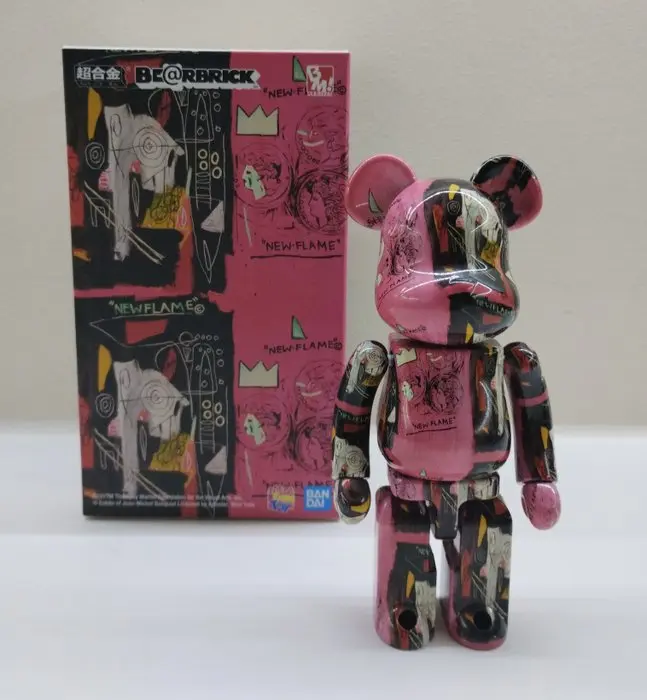 Medicom Toy - Be@rbrick 200% - Chogokin Andy Warhol × Jean-Michel Basquiat