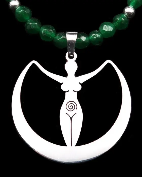 Artemis – Wicca – Moon Goddess – Emerald – Wild Power and...