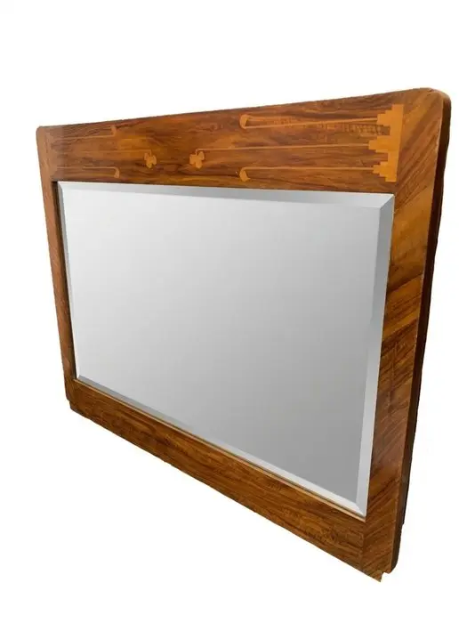Wall mirror - Mahogany