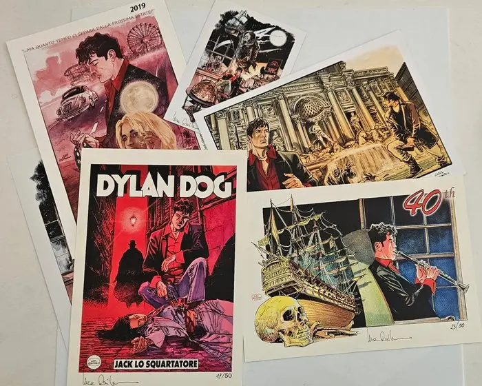 Raimondo, Luca - Offset Print - Dylan Dog - Limited Edition - signed