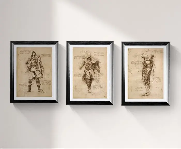 Boriani - 3 x Assassin Creed - megapack, DaVinci edition