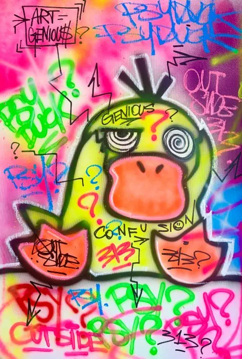 Outside313 - Psyduck - Art Genious? Pokémon psychic