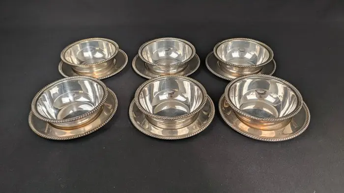 M.A.S.N. Argenteria - Table service for 6 (12)...