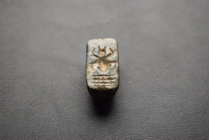 Mesopotamian Stone Ancient Mesopotamian Stone Stamp Seal...