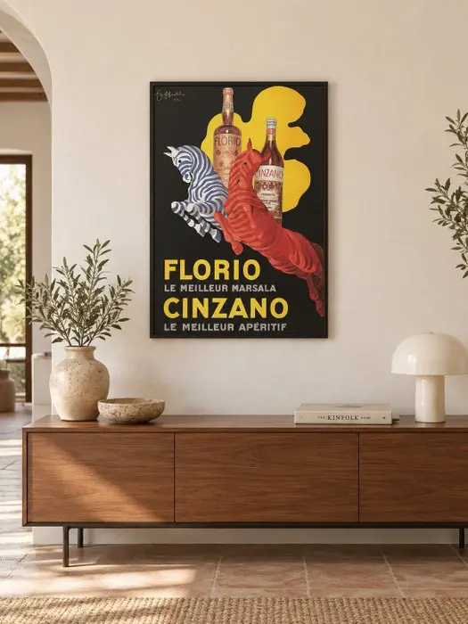 Leonetto Cappiello - Florio Cinzano - 1970s