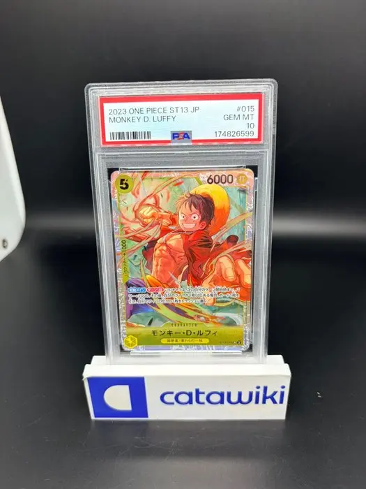 One Piece - 1 Graded card - Monkey D