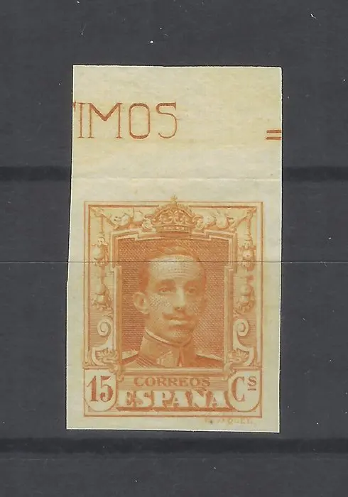Spain 1922/1930 - Alfonso XIII - Color change - without...
