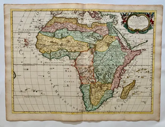 Africa - Africa; G. Sanson/ P. Mariette - Afrique. - 1661-1680