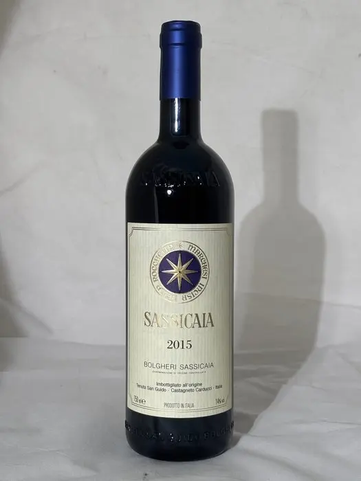 2015 Tenuta San Guido, Sassicaia - Bolgheri DOC - 1 Bottle (0.75L)