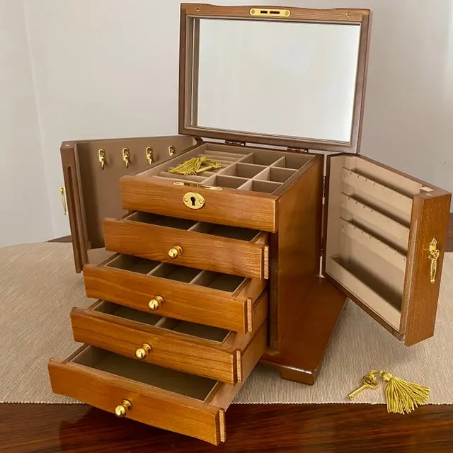 Jewellery box - Wood - Maxi 5 Floors Wooden