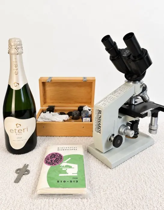 Binocular compound microscope - Biolam AY-12 - 1970-1980 - Russia - Lomo