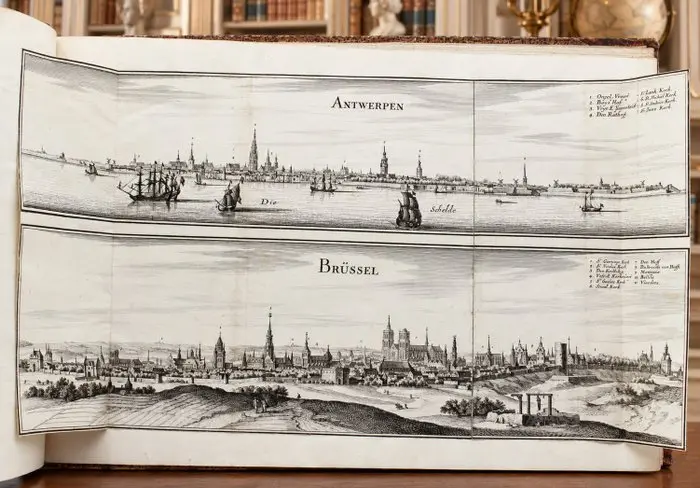 Merian - Topographia Circuli Burgundici - 1654