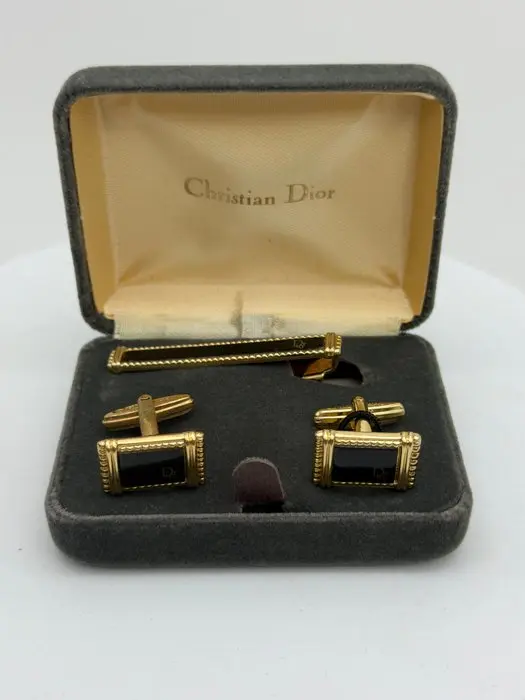 Christian Dior - Metal, Gold-plated - Cufflinks
