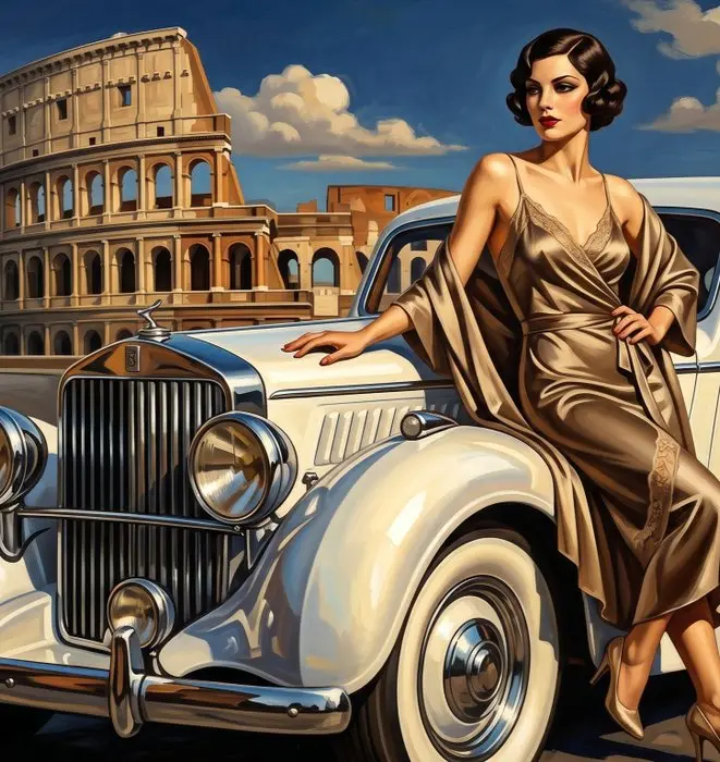 CREATIVE_HUB - Cubism Colusseum holiday for a Jaguar MK V