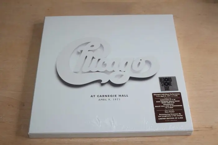 Chicago - At Carnegie Hall - April 9