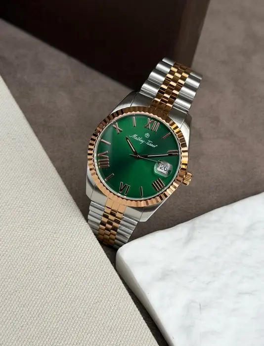 Mathey-Tissot - Green Dial Date - No reserve price...