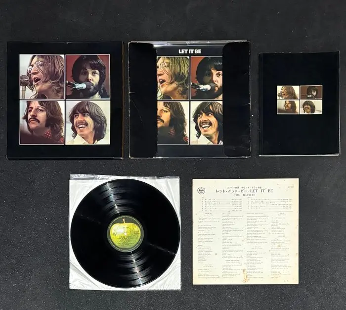 Beatles - Let It Be (Japan) – ORIGINAL 1970 1st PRESSING...