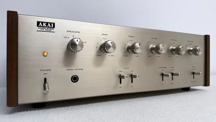 Akai - AA-5200 -serviced- Solid state integrated amplifier