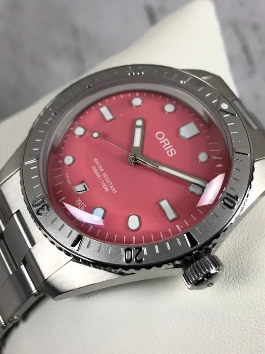 Oris - Divers Sixty Five Cotton Candy Automatic Pink - 01...