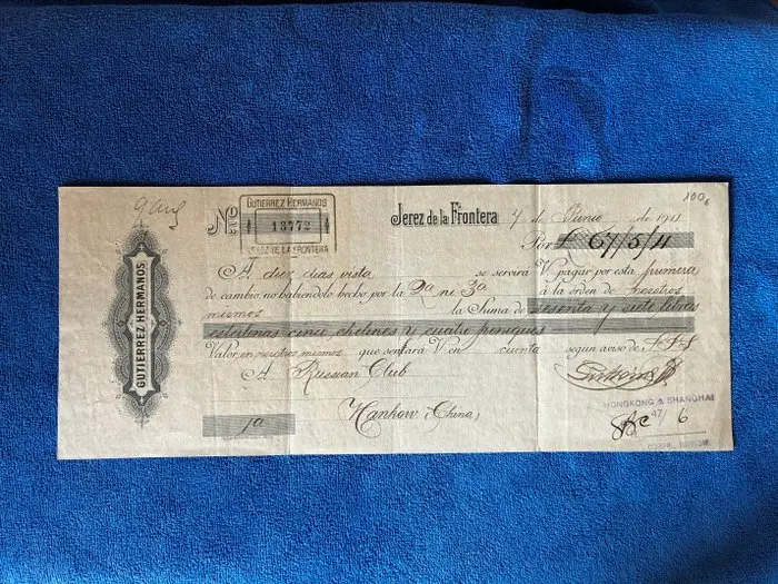 Spain. 67 sterline 1911
