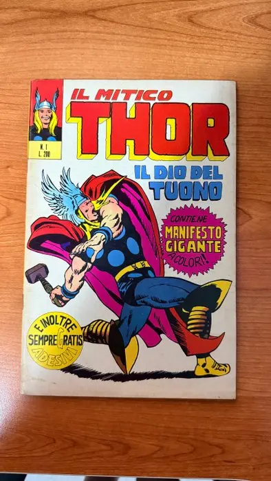 Il Mitico Thor n. 1 - Il Dio del Tuono - 1 Comic - 1971