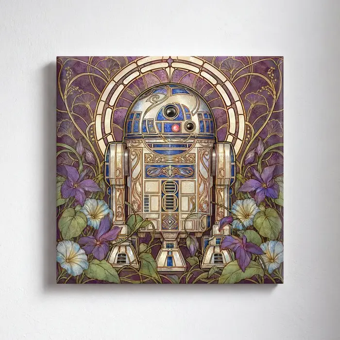 Kleury.art - [Ceramic Tile Art] "Shrine of the Astromech” by Kleury.art (1/5)