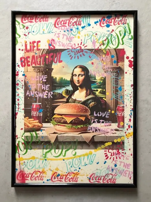 Koen Betjes (1992) - Last (Fast) Food x Street / POP (handfinished)