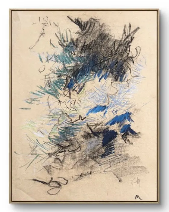 René Mels (1909-1977) - Composition abstraite 1965