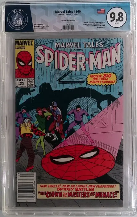 Marvel Tales #160 - EGC 9.8 - 1 Graded comic - First edition - 1984