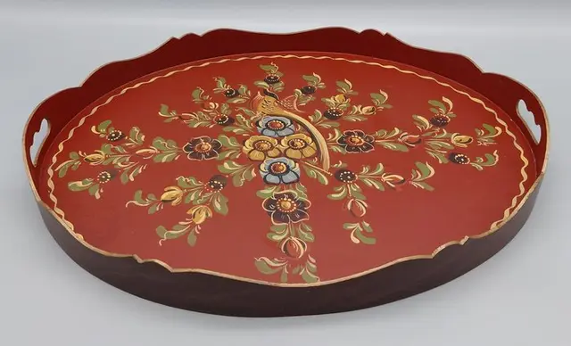 Tray - Wood - Hindeloopen