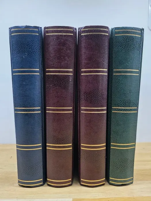 World 1881/1985 - Collection of several countries in four stockbooks