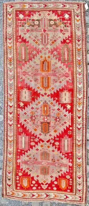 Kuba Schirwan - Carpet - 310 cm - 137 cm - Hexagon columns