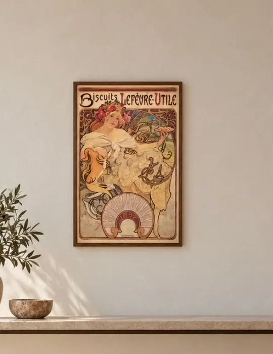 Alphonse Mucha (after) - Manifesto Art Nouveau per i...