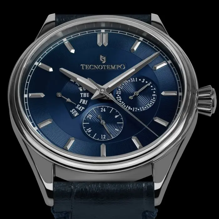Tecnotempo - "Multihands" - Big Calendar - 39mm - Limited...