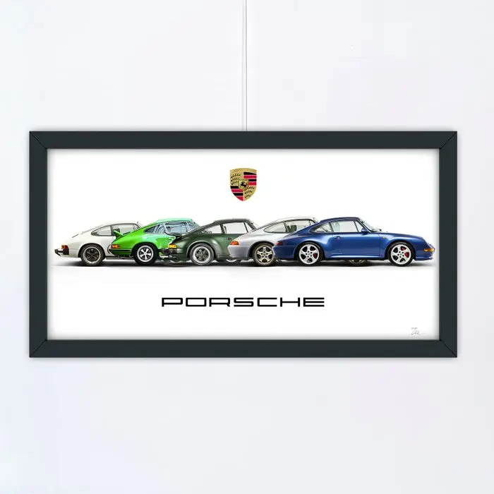 Porsche 911 Models Of Legends - Fine Art Photography...