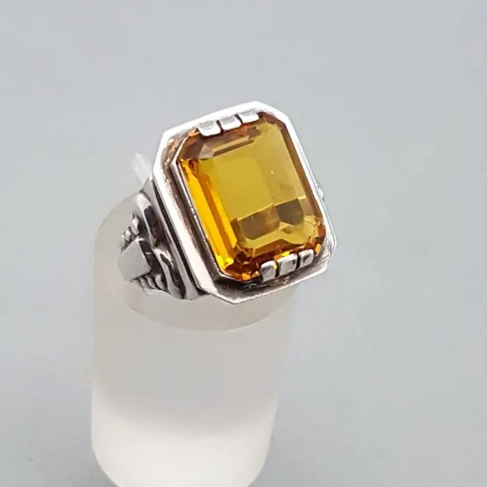 Silver, Art Deco - Ring
