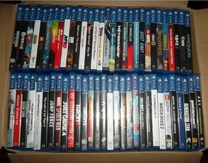 Sony - Playstation 4 (PS4) - Lot de jeux PS4 - Video game - In original box