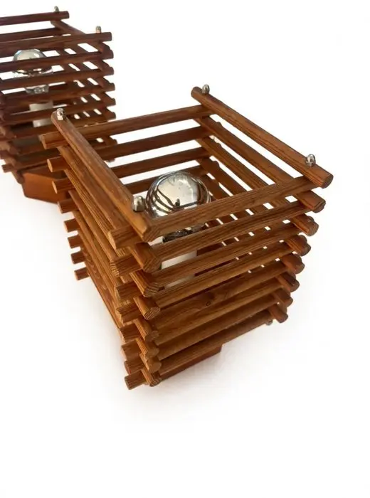 Table lamp (2) - Wood