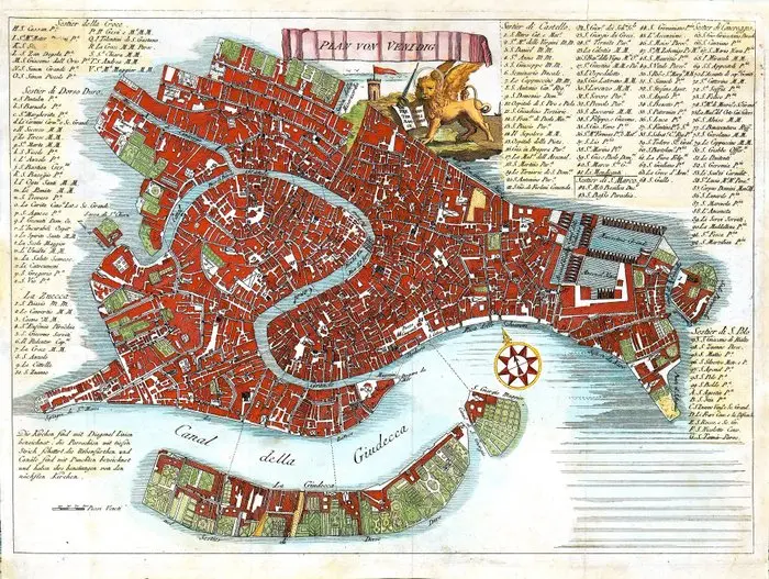 Italy - Venice; Anonimo / derivazione dalla pianta di...