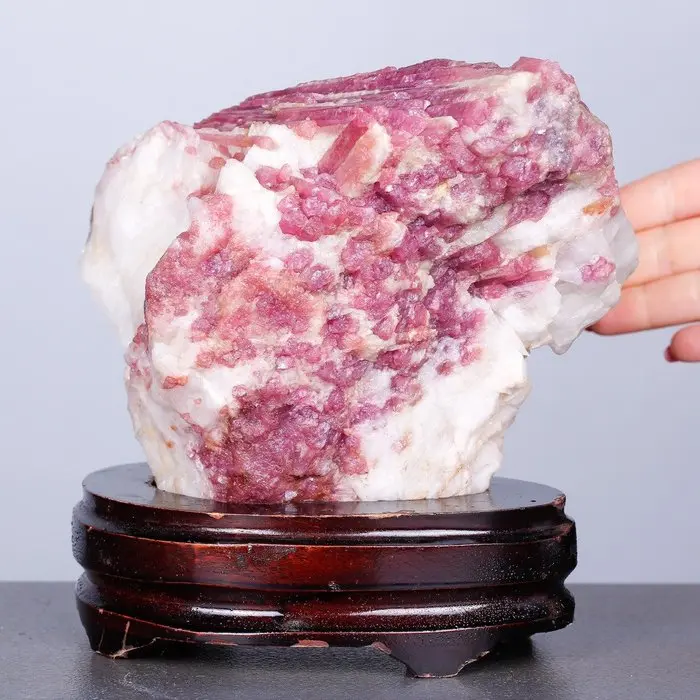 Extraordinary Mineral Specimen - Pink Tourmaline on...