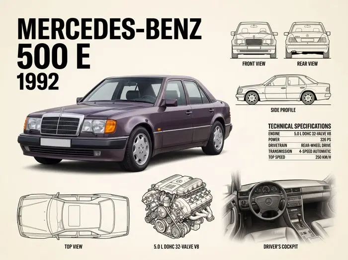 Shmidt.Art - Mercedes-Benz - Mercedes-Benz 500 E 1992 - 1990s