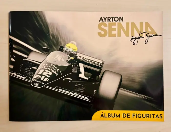 1984/85 Brasil F1 Formula 1 Ayrton Senna brasil McLaren...