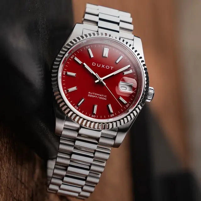 Duxot - Automatic - Sapphire - Firebrick Red - NEW - Men - 2026